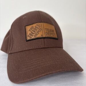 The Home Depot Team Depot SnapBack Hat Brown One Size Rapid Set Brown